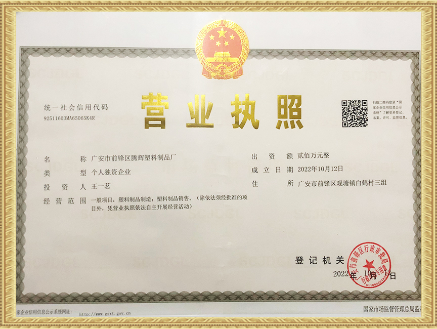 China Business License